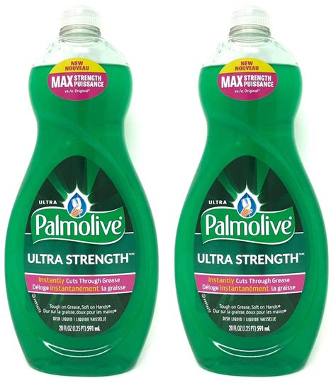 Palmolive Ultra Strength Liquid Dish Soap Original Fl Oz Set Of