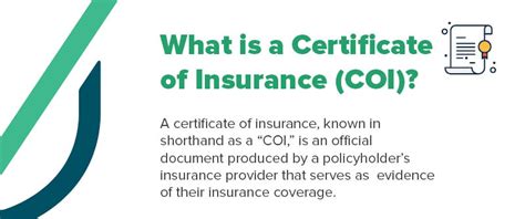 Certificate of Insurance Services? | myCOI
