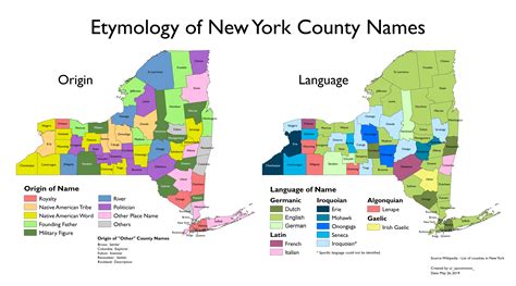 Etymology of New York County Names : r/upstate_new_york