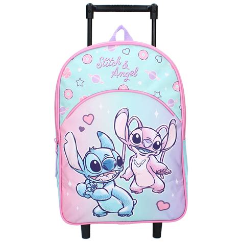 Sac à dos à roulettes Lilo et Stich Hello Cutie 33 CM Maternelle