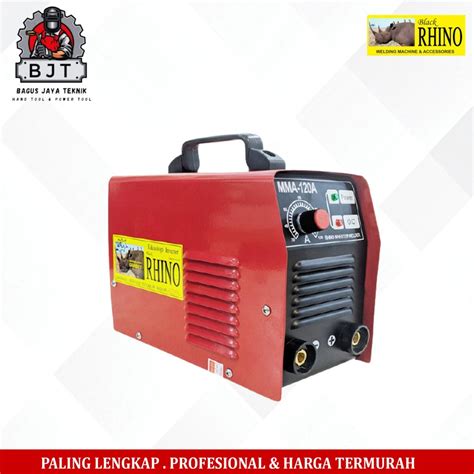 Jual Mesin Travo Las Listrik Inverter Rhino 120A Merah 900 Watt