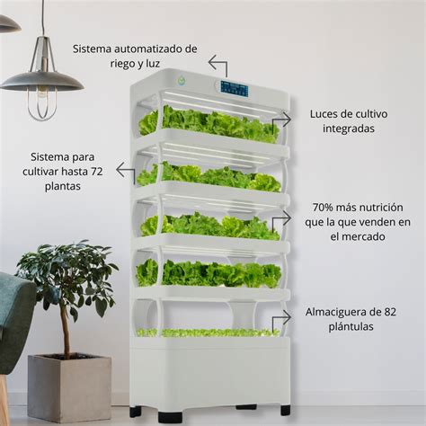 Torre Hidropónica Vertical EcoHydro PRO Jardinería Avanzada