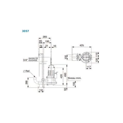 Pompe De Relevage Flygt Cp Ht Mono Hydrolys