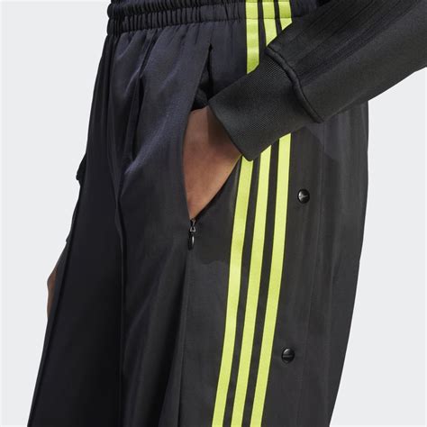 Adidas Adibreak Satin Wide Leg Pants Black Adidas TZ