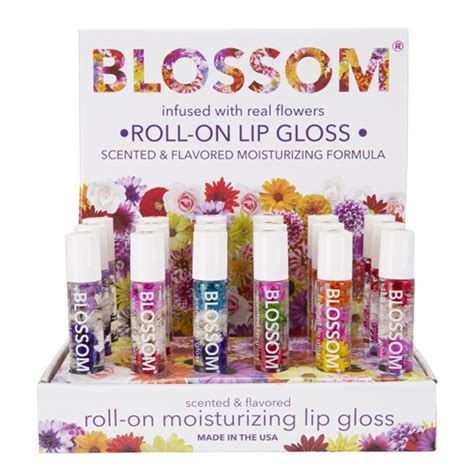 Blossom Lip Gloss Display