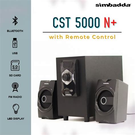 Jual Speaker Aktif Simbadda CST 5000N Speaker Bluetooth Original Di