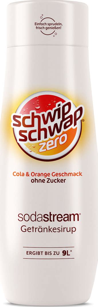 Sodastream Schwip Schwap Zero Cola Orange Ml Od K Zbozi Cz