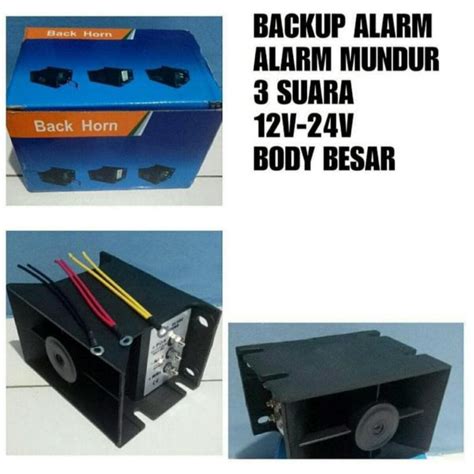 Jual Backup Back Up Buzzer Alarm Horn Klakson Mundur Atret Suara V