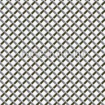 Metal Grid Seamless Vector Pattern Design