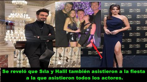 Sıla Se reveló que Sıla y Halil también asistieron a la fiesta a la que