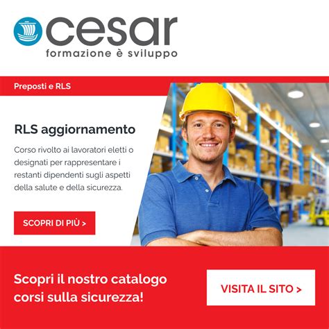 Corso Aggiornamento Rappresentante Lavoratori Sicurezza RLS