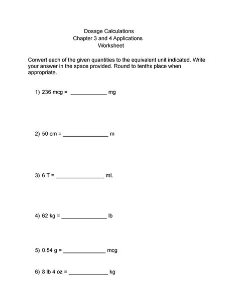 Dosage Calculations Drftyujikofc Dosage Calculations Chapter 3 And