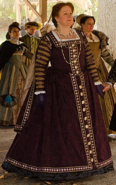 Tudor Costume | Tudor costumes, Purple gowns, Fashion