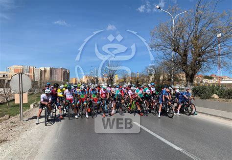 Cyclisme Tour d Algérie 2023 Départ de la 6eme étape Sétif Constantine