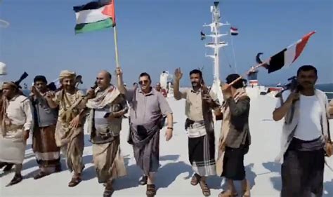 Influencers Dance On Cargo Ship Hijacked By Houthi Rebels In Bizarre