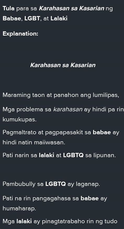 Gawain Sa Pagkatuto Bilang Panuto Matapos Mong Mabatid Ang Mga Batas