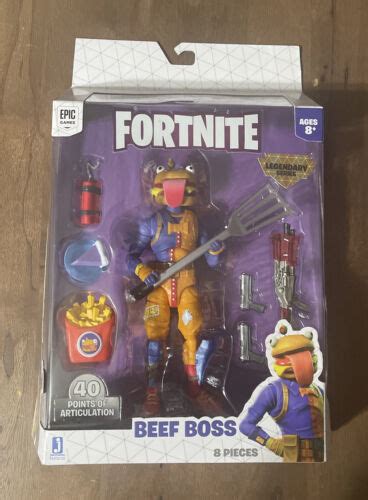 Fortnite Legendary Series Beef Boss Action Figure 6 Epic Games 4612297311