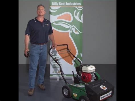 BILLY GOAT OS552 OVERSEEDER YouTube