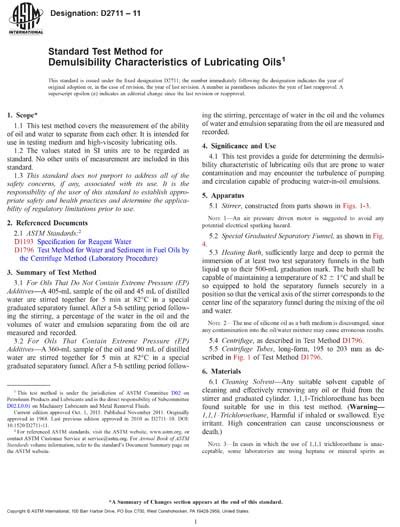 Astm D A Standard Test Method For Demulsibility Hot Sex Picture