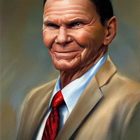 Uncanny Portrait Of Kenneth Copeland By Jon Stable Diffusion Openart