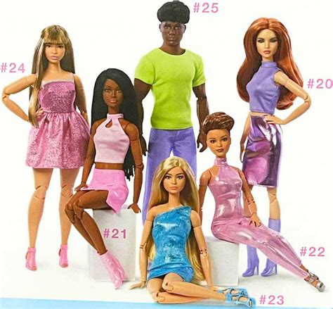 New Barbie Looks 2024 Dolls Wave 4