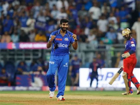 Ipl Mi S Jasprit Bumrah Takes Historic Five Wicket Haul Against