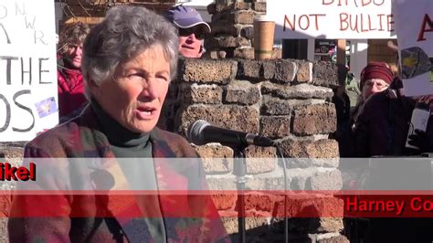 Grannies Against Bullies Protest Against Bundy Takeover Of Malheur