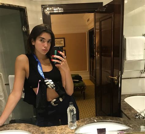 Dua Lipa Selfie In The Mirror Lipa Dua Celebs