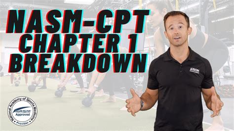 NASM Certified Personal Trainer Course Full Chapter 1 Breakdown Part