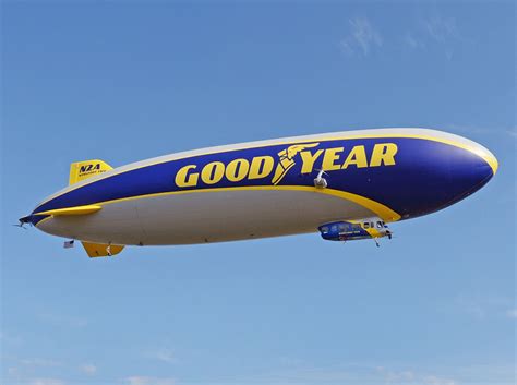 Goodyear Blimp Wingfoot Two Goes West The Lighter Than Air Society