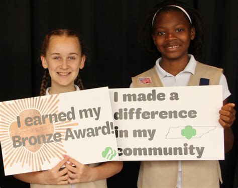 Highest Awards Girl Scouts Of Middle Tennessee