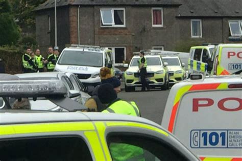 Man Arrested After Armed Police Swoop On Scots Street As Cop Cars Swarm