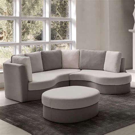 Curved Sectional Sofa - Deluxe Furniture