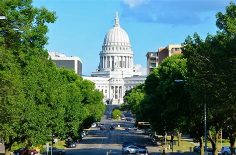 Capitol On A Hill Wisconsin State Capitol Madison Wi Adam Fagen