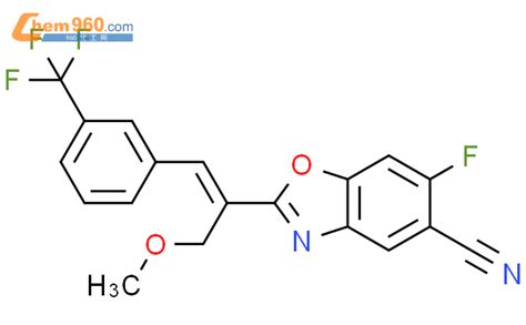 873334 22 6 5 Benzoxazolecarbonitrile 6 Fluoro 2 1E 1 Methoxymethyl