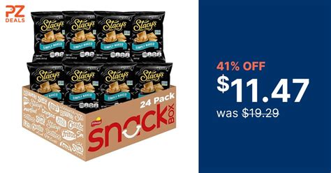 24 Bags Of Stacys Simply Naked Pita Chips