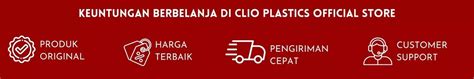 Produk Clio Plastics Official Store Shopee Indonesia