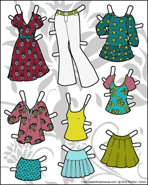 Australia Paper Doll Clothes