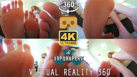 VR360 Shrunken Cousin Foot Crush Ft Lux Liv3s Miss Starlight 4kMQ 0131 VR Porn Perv
