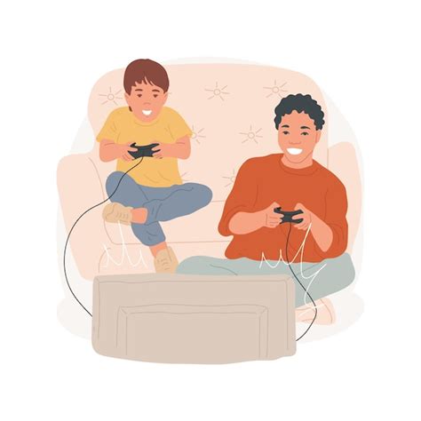 Premium Vector Play Console Games Isolated Cartoon Vector Illustration