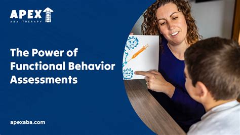 The Power Of Functional Behavior Assessments Apex Aba Therapy