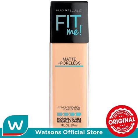 Jual Maybelline Fit Me Matte Poreless Foundation 125 Nude Beige Shopee Indonesia