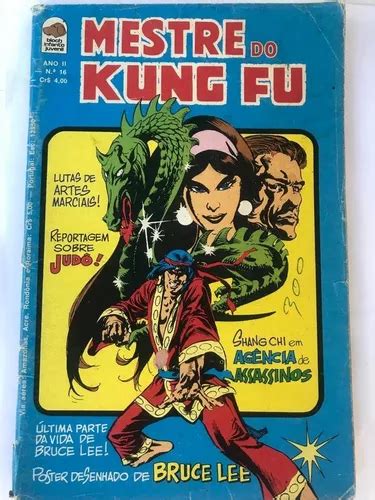 Gibi Hq Marvel Raro Ebal Bloch Lote Comic Mestre Kung Fu Chi à venda em