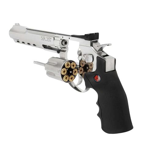 Rev Lver Co Crosman Sr Silver Mm Ar Sport