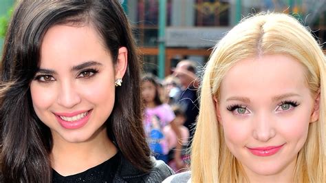 Sofia Carson Exposing Dove Cameron Boobs Celebrity Lesbian Fakes