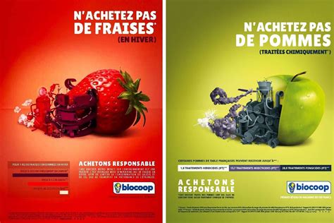 Biocoop condamné à 30 000 damende pour sa campagne sur les pommes