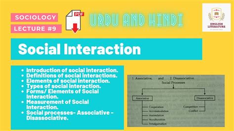 Social Interaction Intro Elements Levels Forms Processes