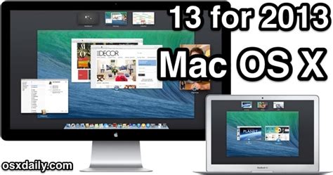 13 of the Best Mac OS X Tips for 2013