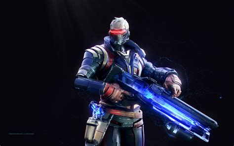 Overwatch Soldier 76 Artwork Wallpapers Hd Wallpapers Id 20671