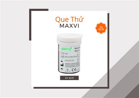 Maxvi - Que thử đường huyết EGS-101